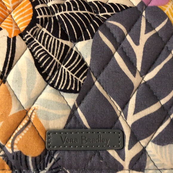 Vera Bradley wallet crossbody, palm floral, NWT, - Picture 6 of 7